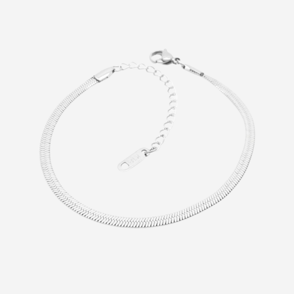 Feines Gliederarmband Czarina Silber