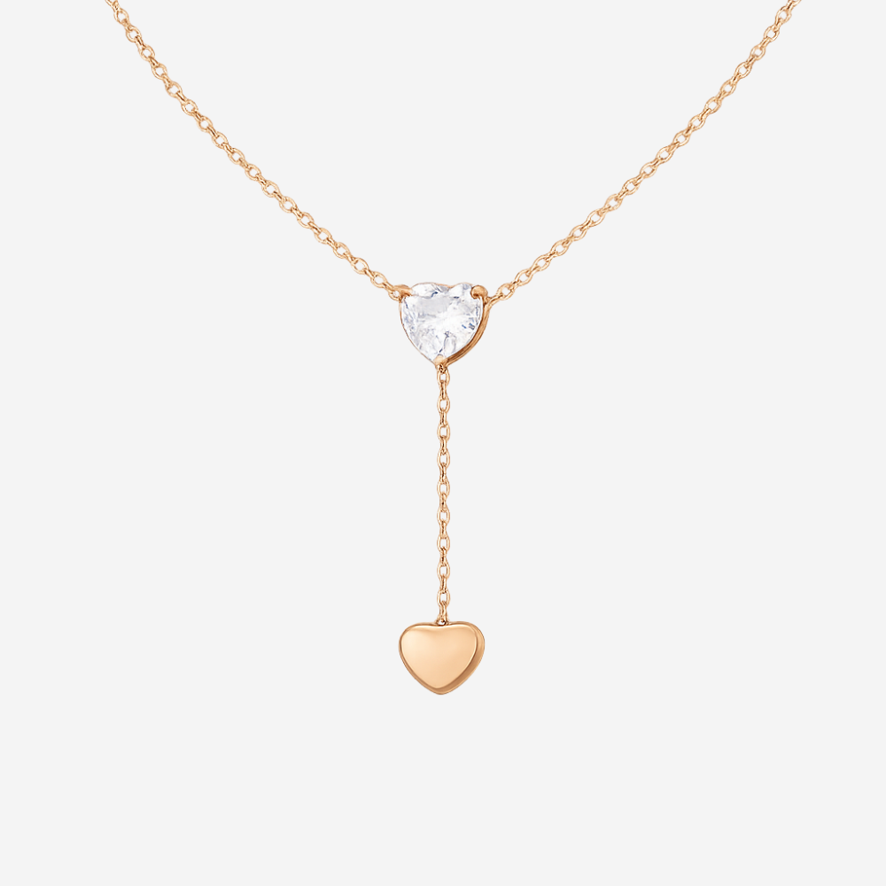 Herz Y-Halskette Czarina Gold