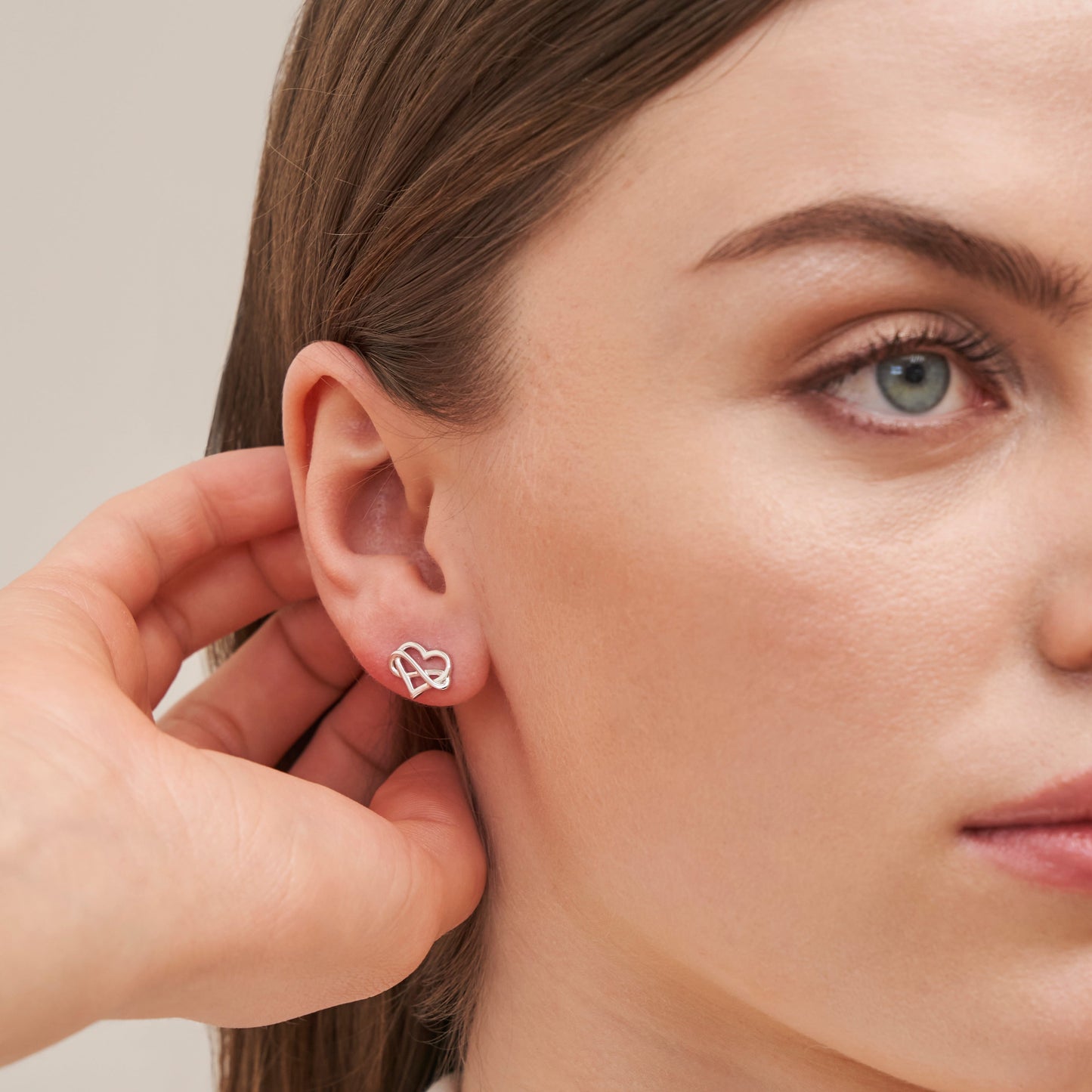 Herz Unendlich Ohrringe Ohrringe Czarina Jewellery
