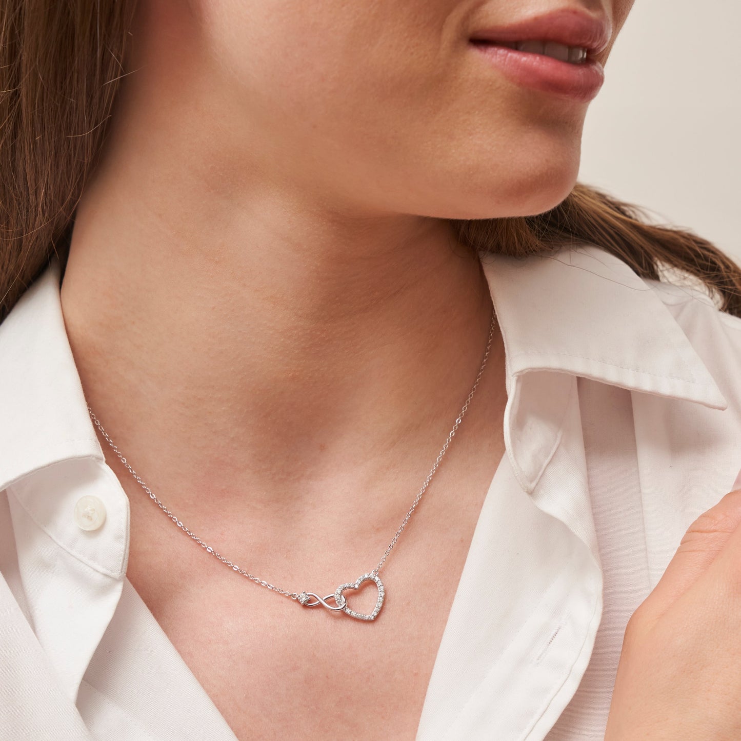 Zirkonia Harmony Halskette Halsketten Czarina Jewellery