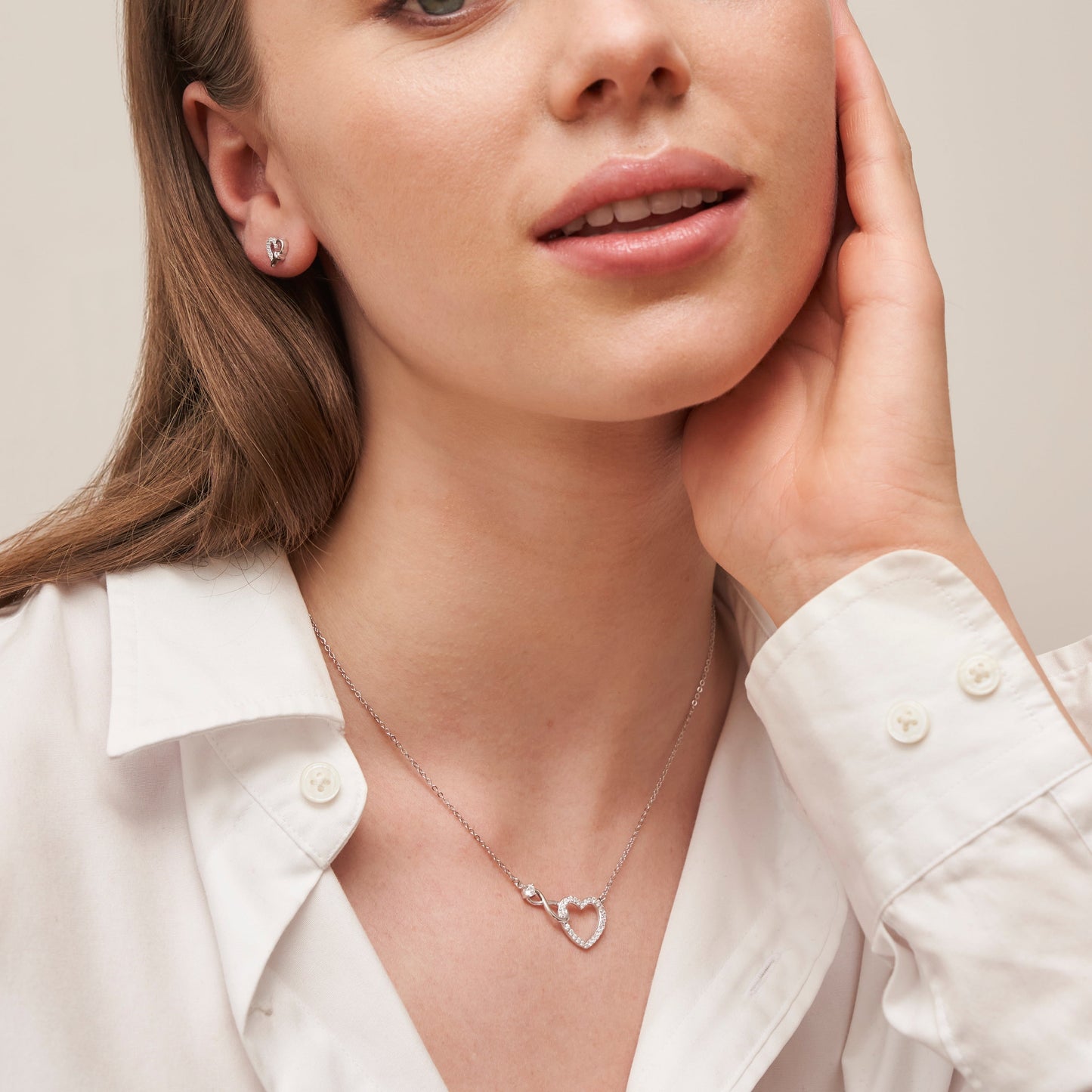 Zirkonia Harmony Halskette Halsketten Czarina Jewellery