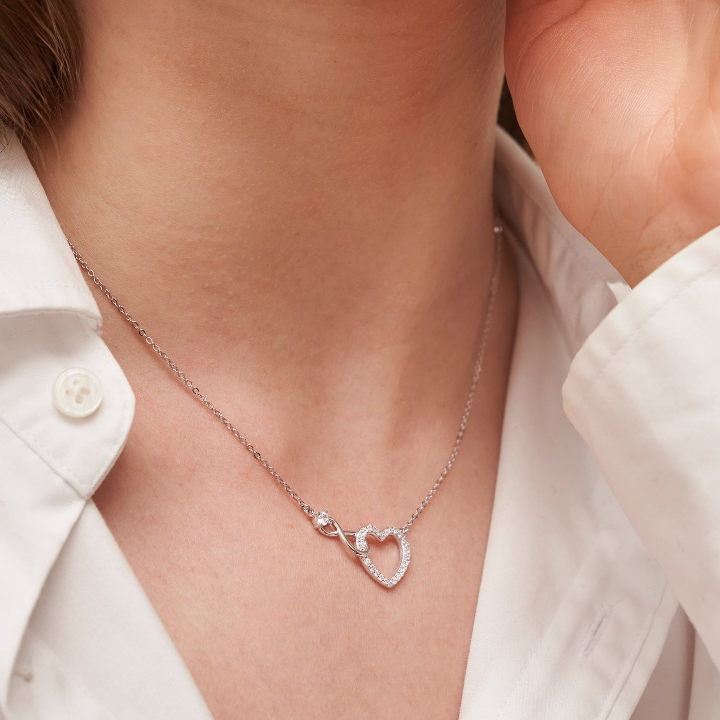 Zirkonia Harmony Halskette Halsketten Czarina Jewellery