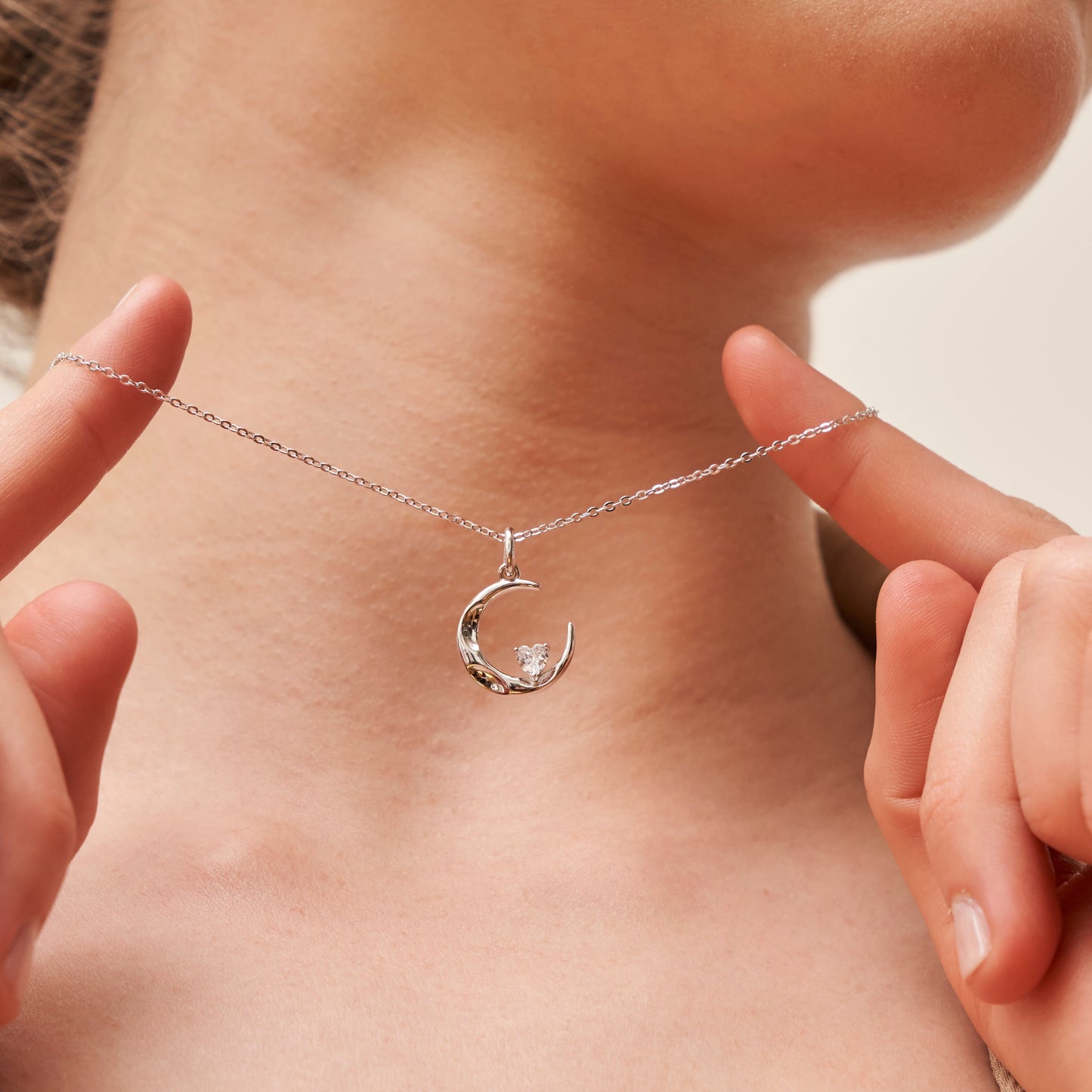 Mond Halskette Halsketten Czarina Jewellery