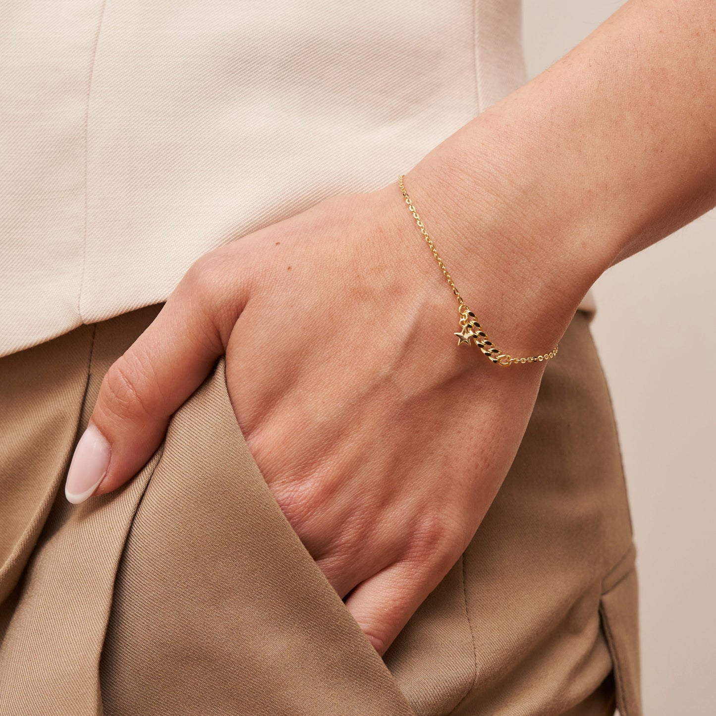 Stern Gold Armband Armband Czarina Jewellery