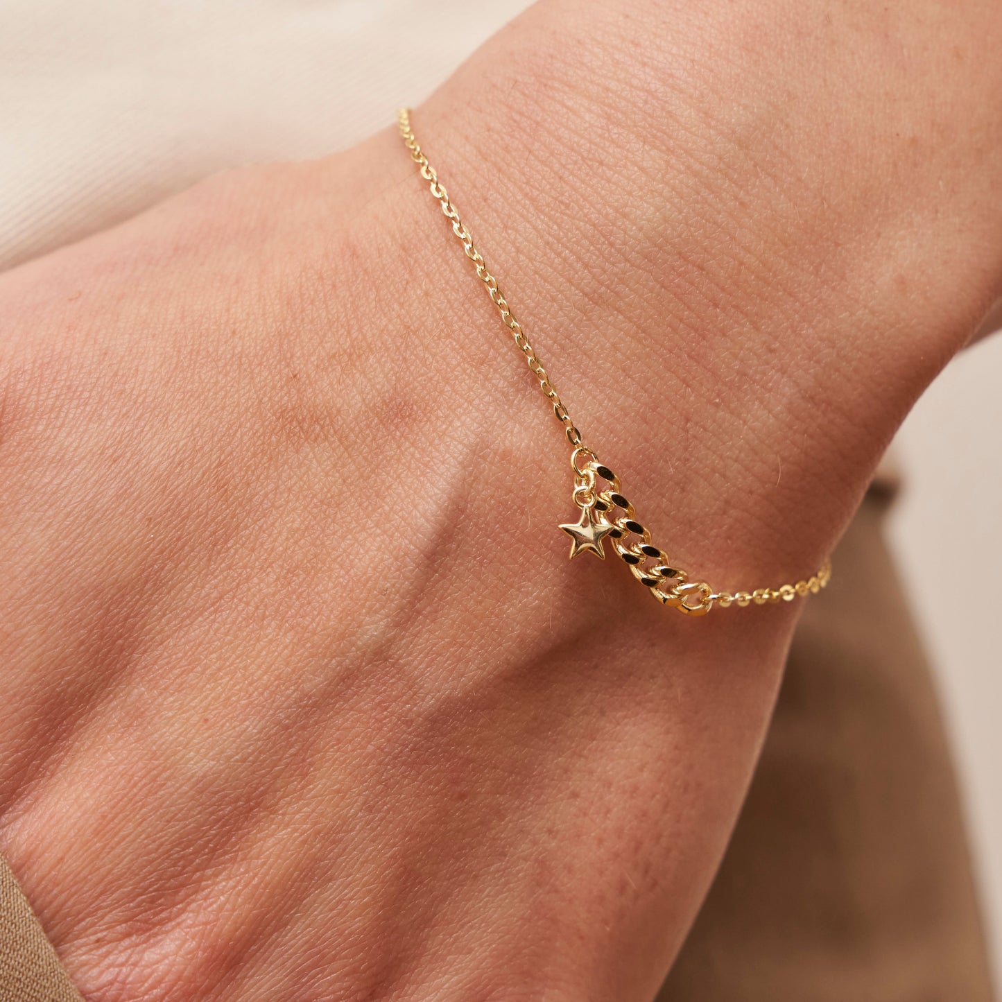 Stern Gold Armband Armband Czarina Jewellery