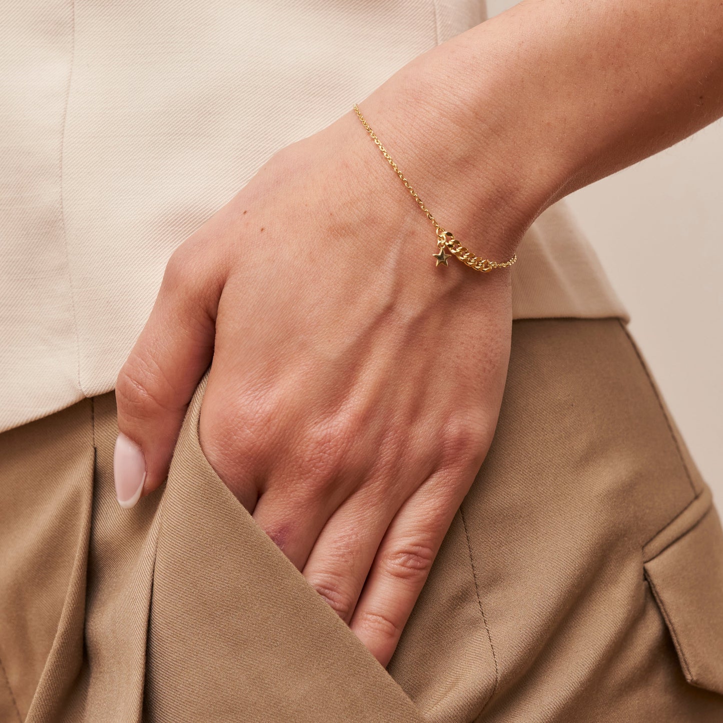 Stern Gold Armband Armband Czarina Jewellery