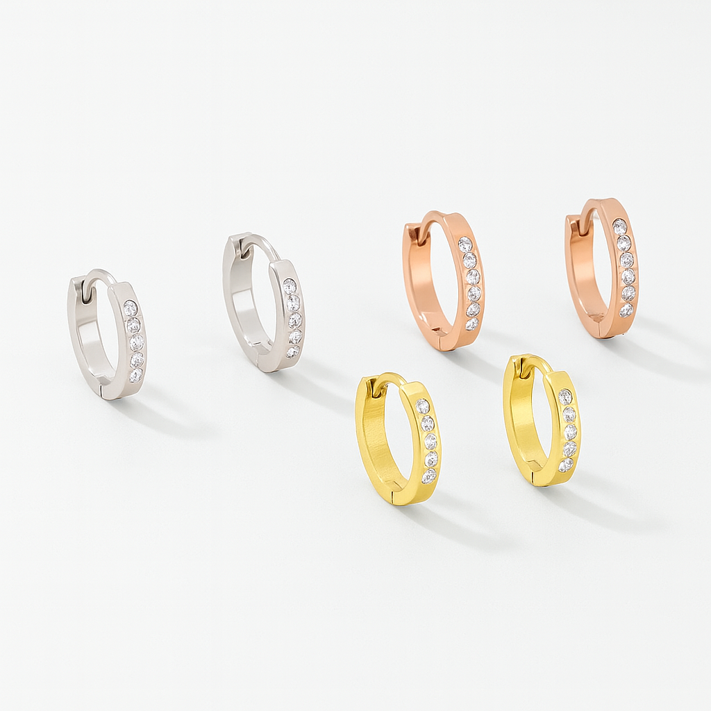 Gold & Shine Creolen Wasserfest