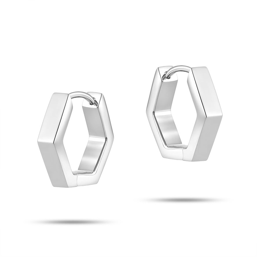 Noa Pure Hoops Ohrringe Sterlingsilber