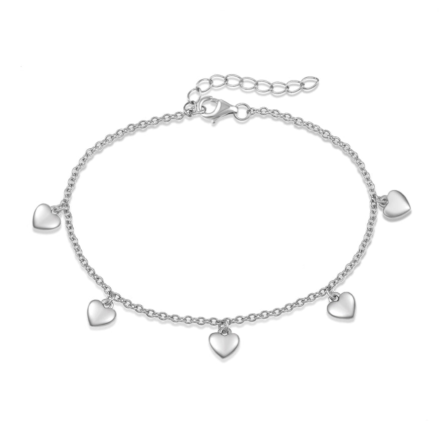 Amora Hearts Armband Armband Sterlingsilber