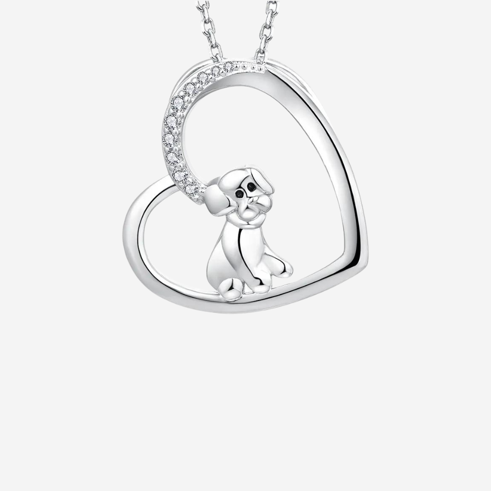 Herz Hund Halskette Halsketten Czarina Jewellery