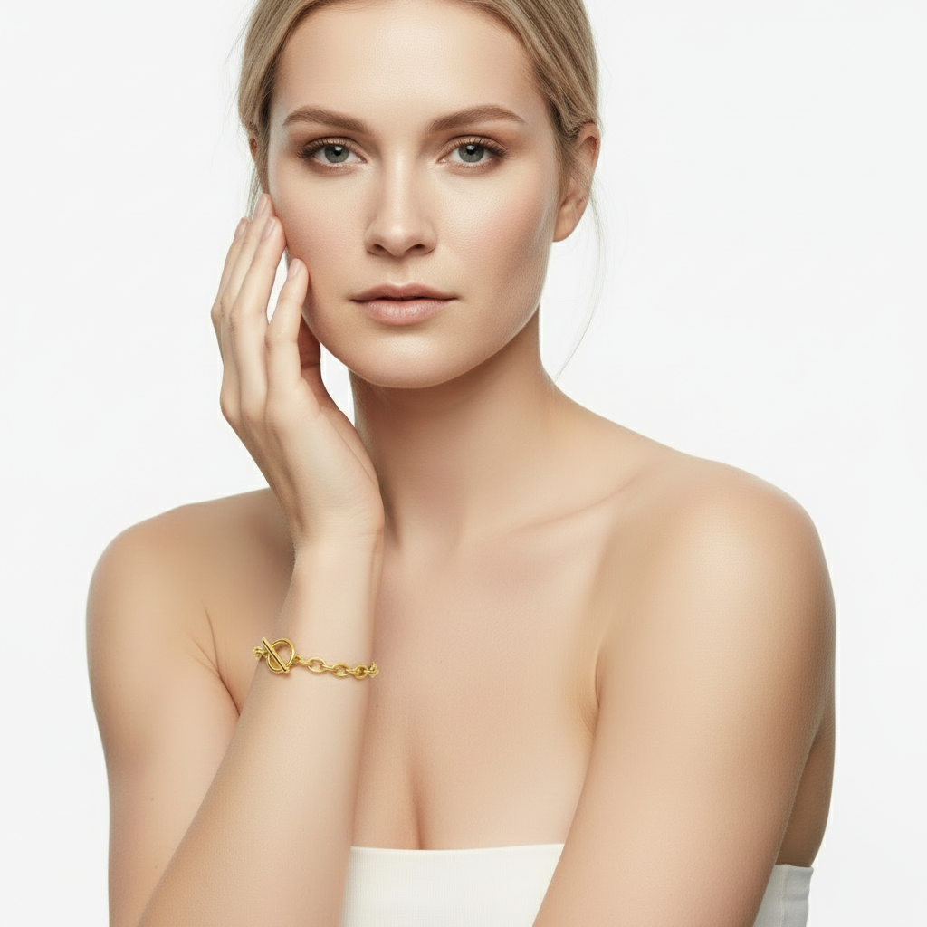 T-Bar Verschluss Armband Wasserfest