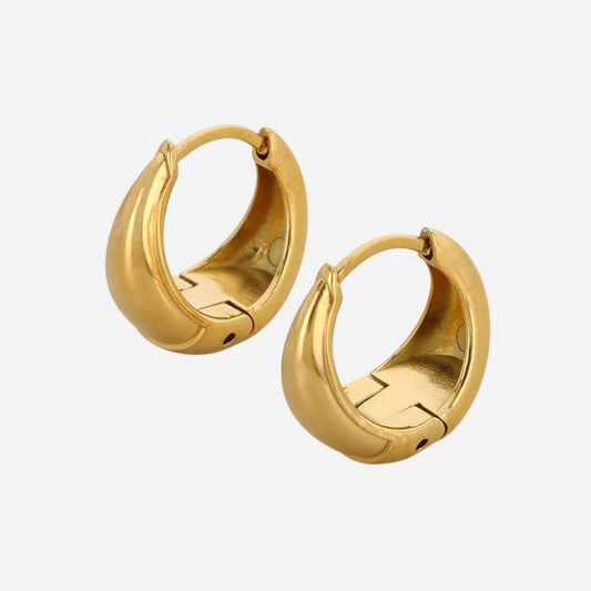 Luna Mini Hoops Czarina Gold