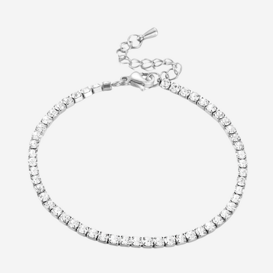 Funkelndes Tennis Armband Czarina Silber