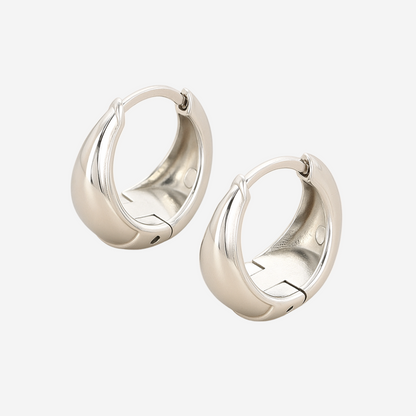 Luna Mini Hoops Czarina Silber