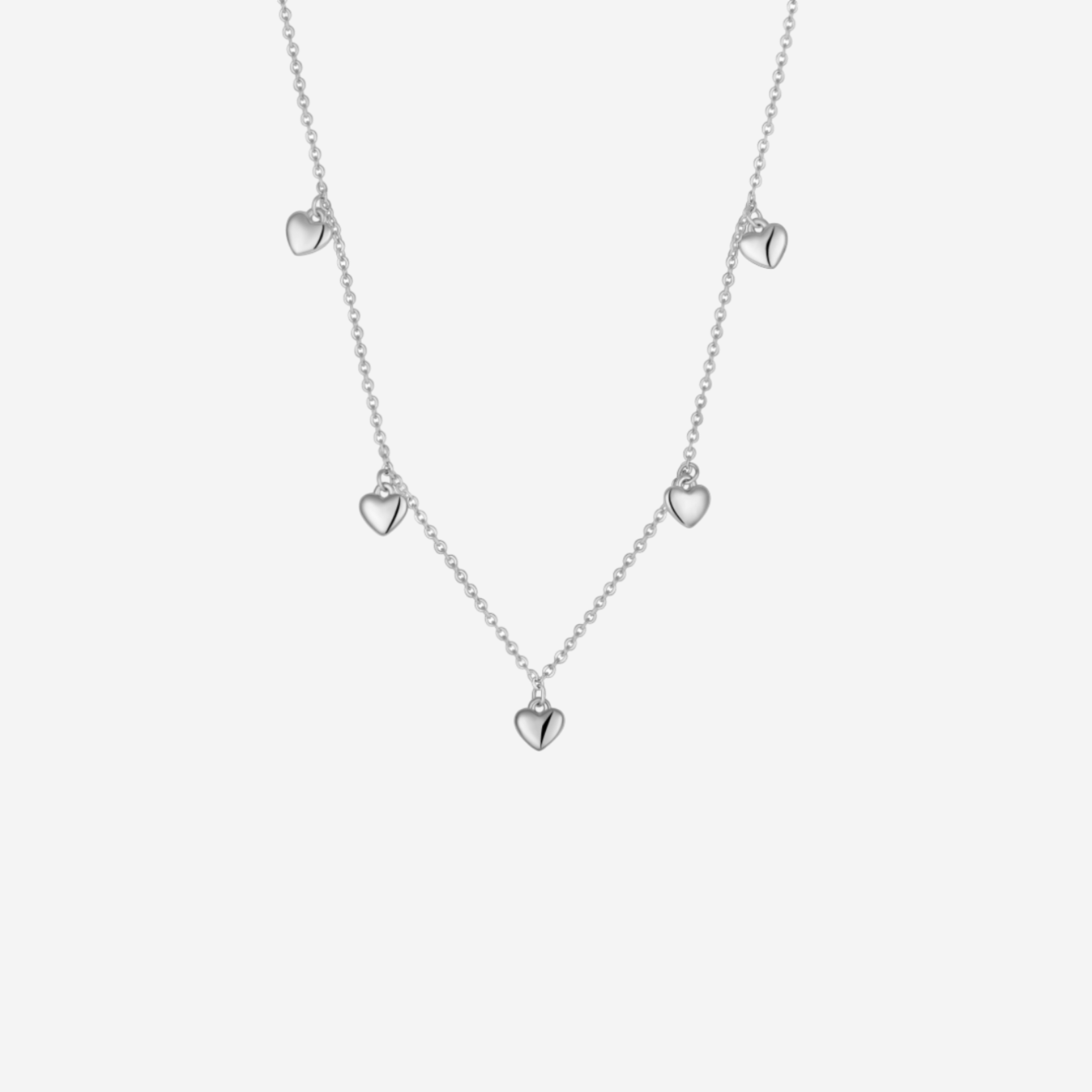 Amora Herz Halskette Halsketten Sterlingsilber