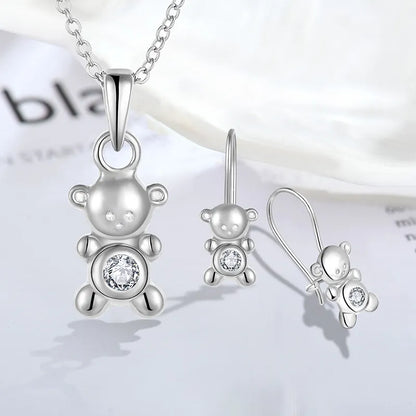 Bärchen Halskette Halsketten Sterlingsilber