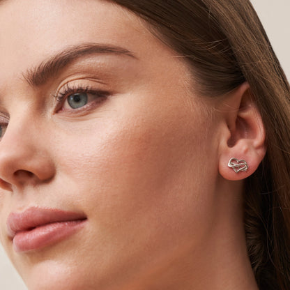 Herz Unendlich Ohrringe Ohrringe Czarina Jewellery   