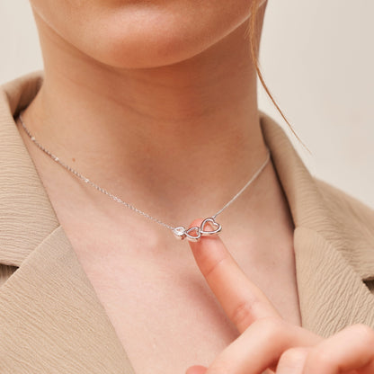 Drei Herz Halskette Halsketten Czarina Jewellery   