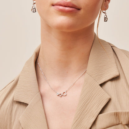 Drei Herz Halskette Halsketten Czarina Jewellery   