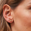 Gold Zirkonia Ohrstecker Ohrringe Czarina Jewellery   