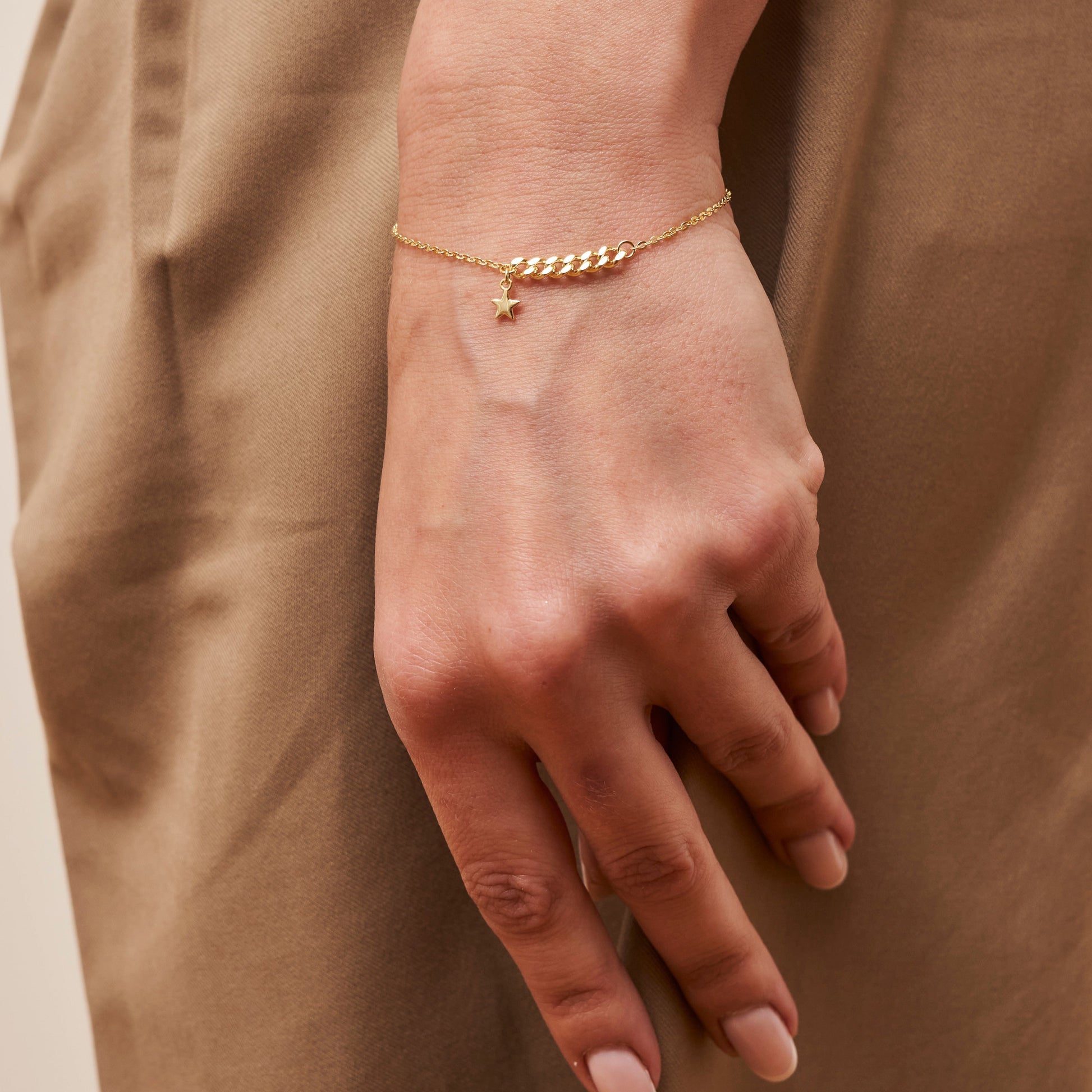 Stern Gold Armband Armband Czarina Jewellery   