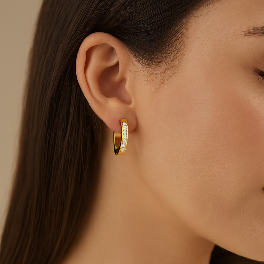 Gold & Shine Creolen Czarina