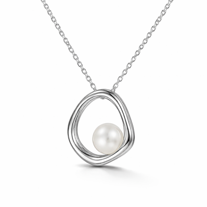 Nala Pearl Halskette Halsketten Sterlingsilber