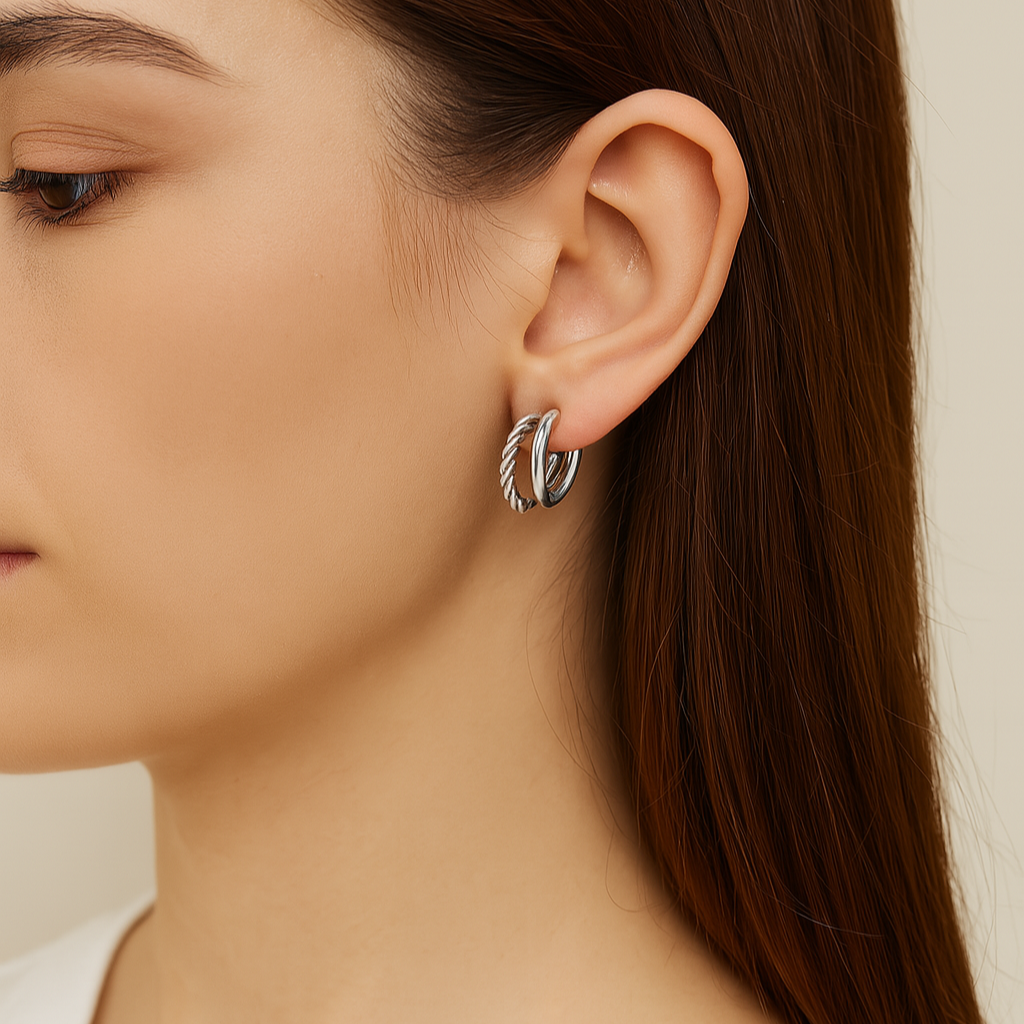 Twist & Shine Hoops Czarina
