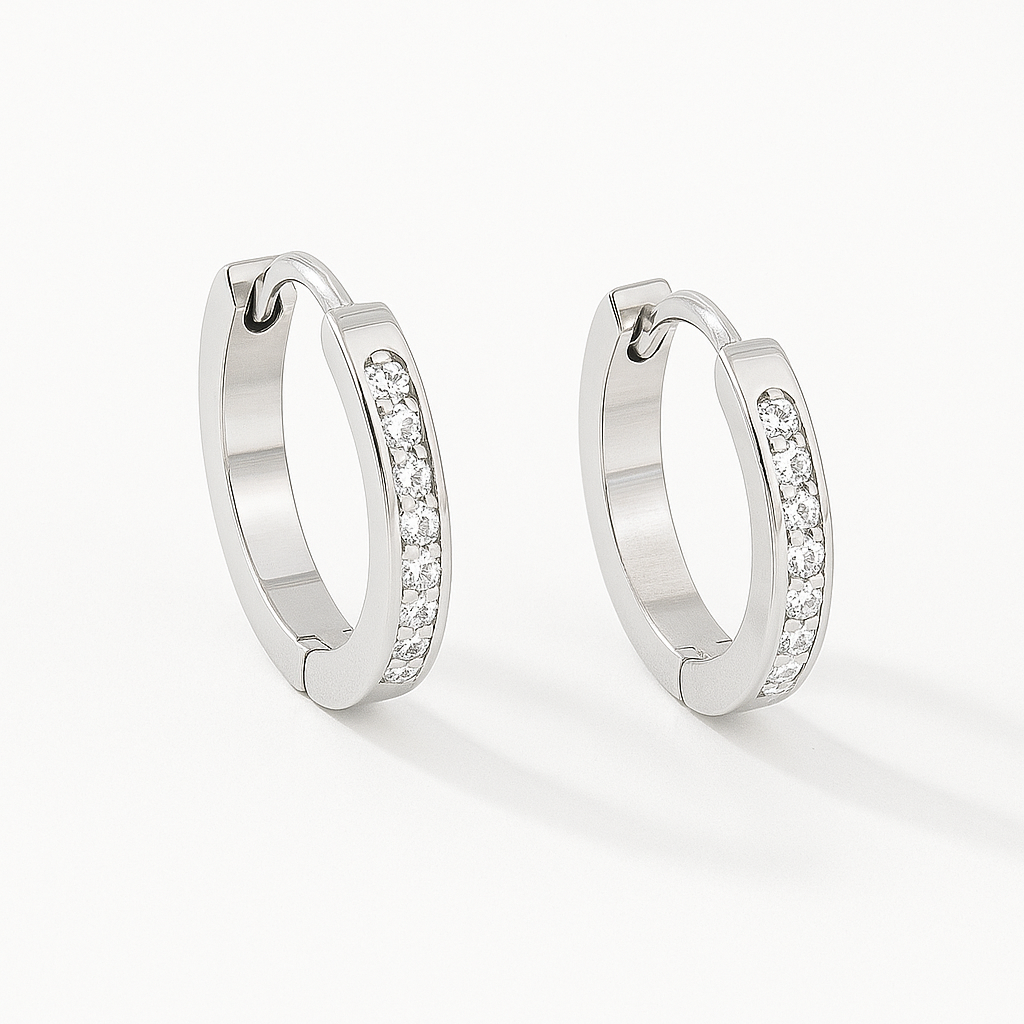 Gold & Shine Creolen Czarina Silber
