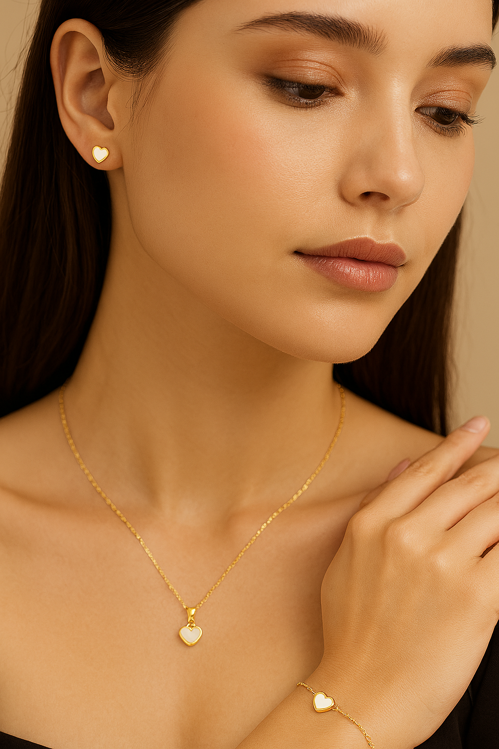 Herzschmuck Set Czarina