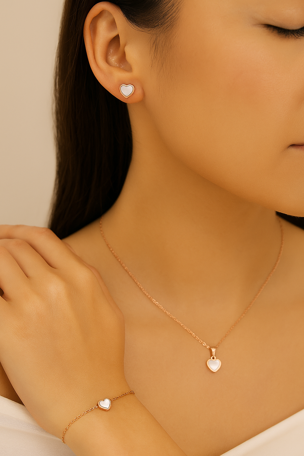 Herzschmuck Set Czarina