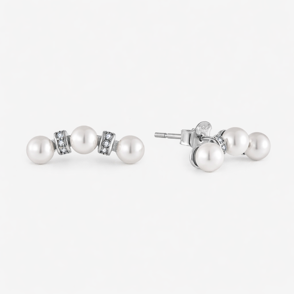 Aurora Pearl Ohrringe Ohrringe Sterlingsilber