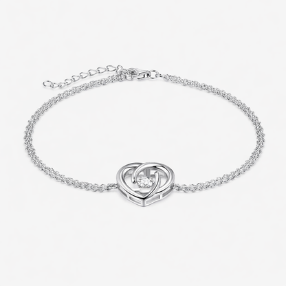 Eternal Heart Armband Armband Sterlingsilber