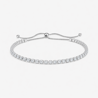 Lumière Tennis Armband Armband Sterlingsilber