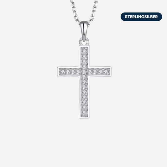 Kreuz Silber Halskette Halsketten Sterlingsilber