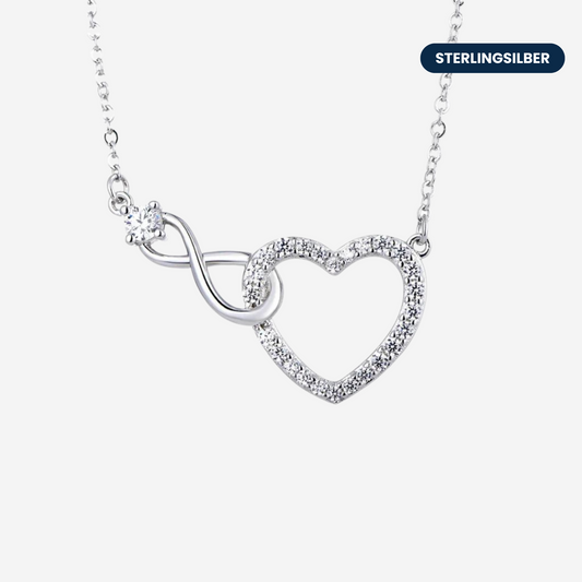Zirkonia Harmony Halskette Halsketten Sterlingsilber