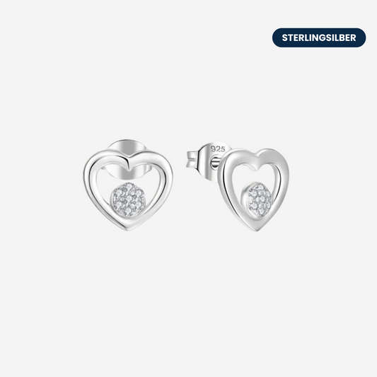 Liebesglanz Ohrringe Ohrringe Sterlingsilber