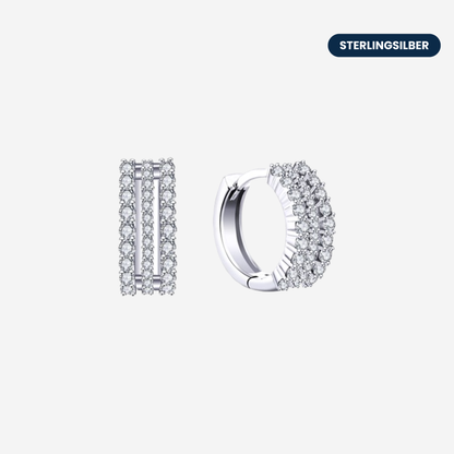 Luna Pavé Creolen Czarina