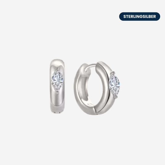 Glow Zirkon Creolen Ohrringe Czarina Jewellery