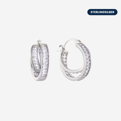 Aurora Twist Creolen Ohrringe Czarina Jewellery