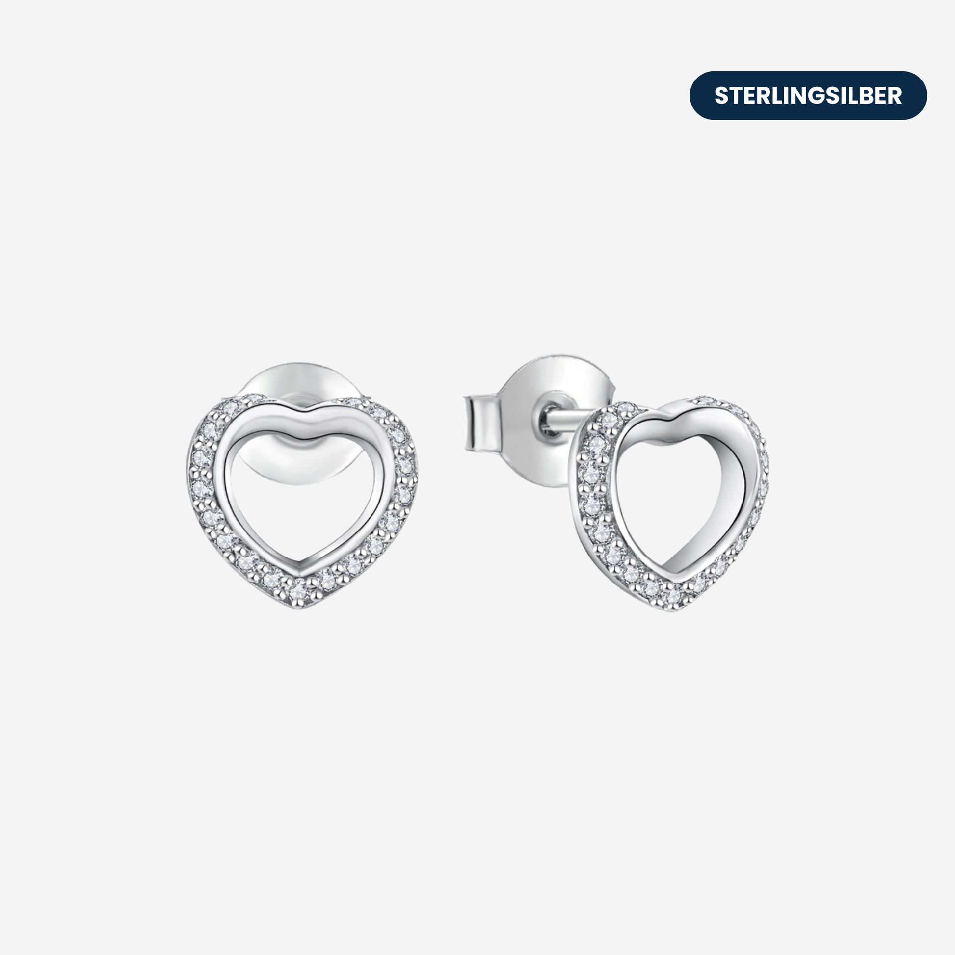 Amora Heart Ohrringe Ohrringe Czarina