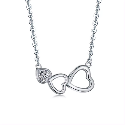Drei Herz Halskette Halsketten Czarina Jewellery   