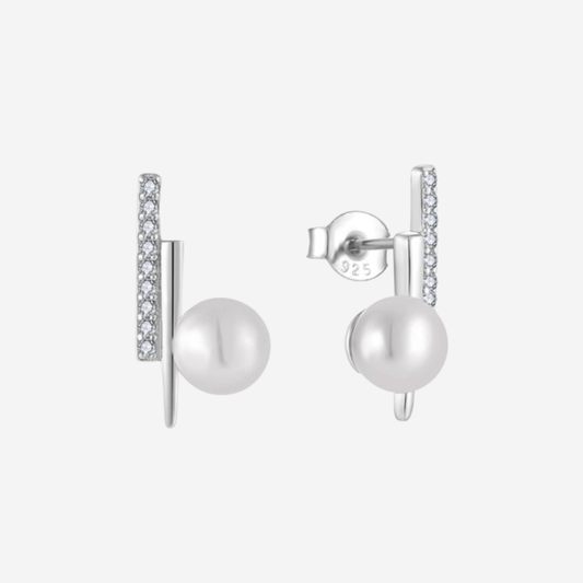 Éclat Pearl Ohrringe Sterlingsilber