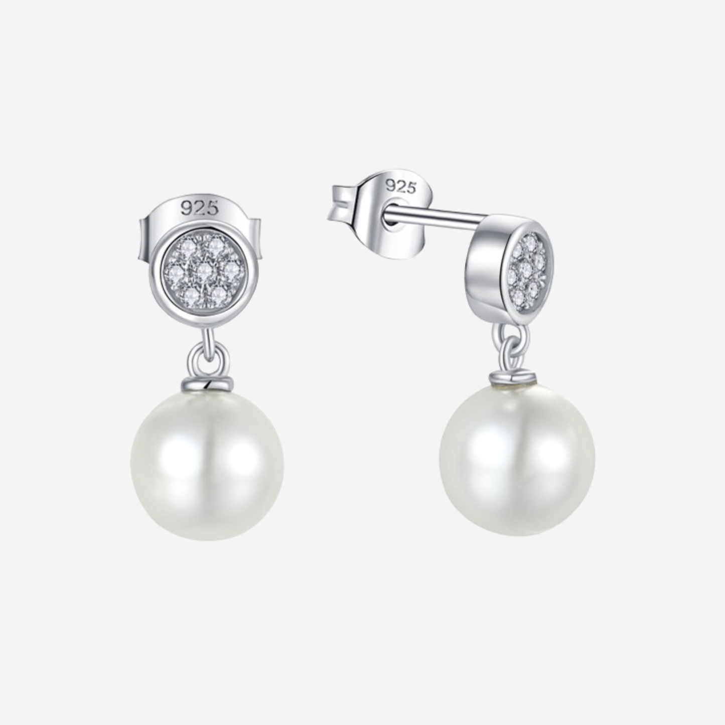 Élise Pearl Ohrringe Ohrringe Sterlingsilber