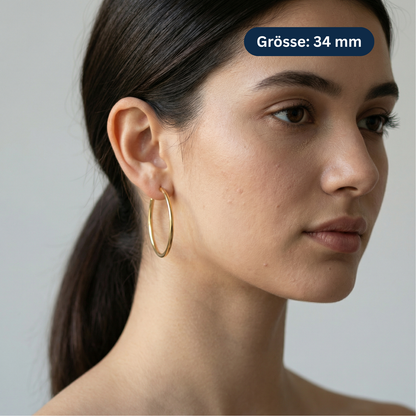 Klassische Creolen Wasserfest