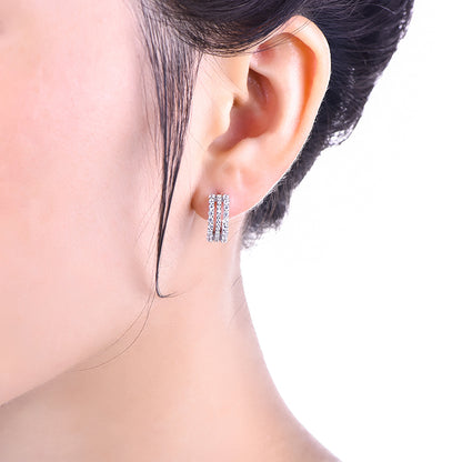 Luna Pavé Creolen Czarina