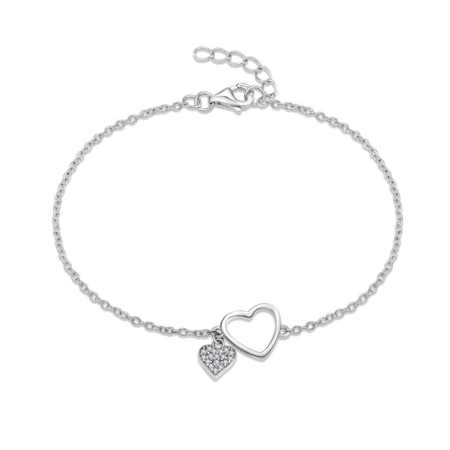 Duo Hearts Armband Czarina