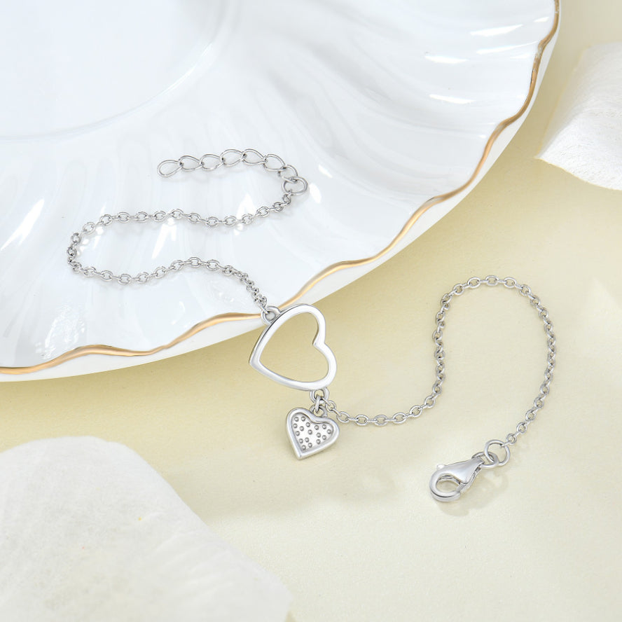 Duo Hearts Armband Czarina