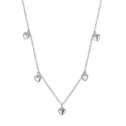 Amora Herz Halskette Halsketten Sterlingsilber