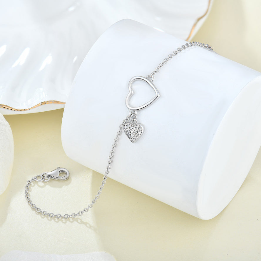 Duo Hearts Armband Czarina